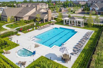 Heated resort-style pool and spa